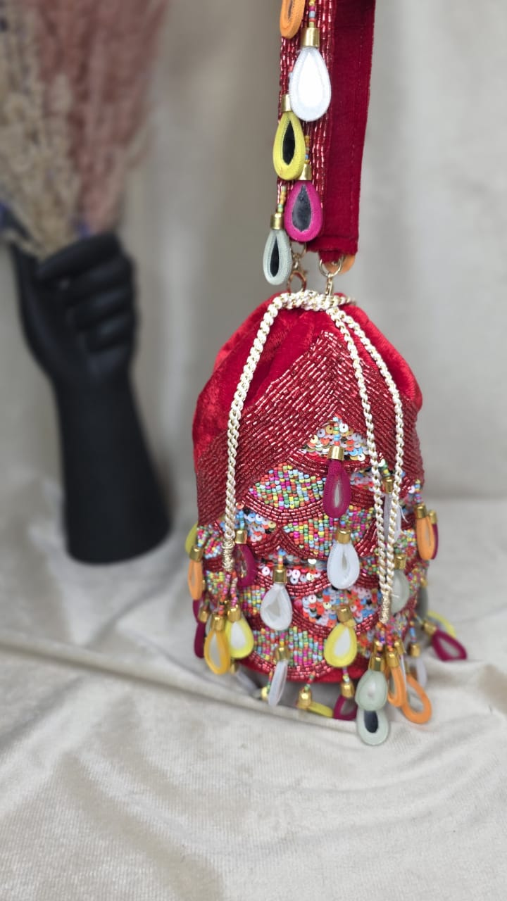 VRPS Potli Bag | Handcrafted Ethnic Bag | SWIS-3483