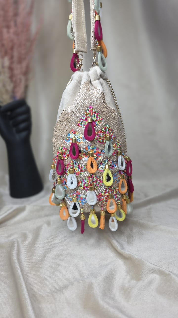 VRPS Potli Bag | Handcrafted Ethnic Bag | SWIS-3485