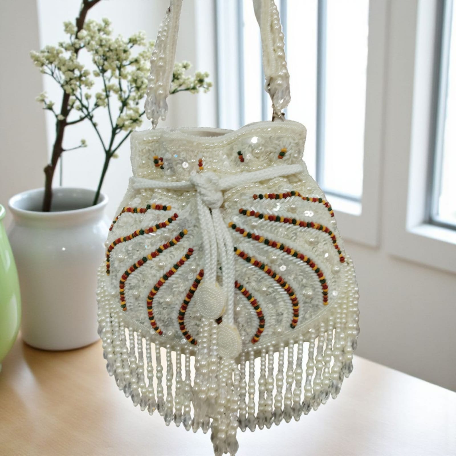 VRPS Potli Bag | Handcrafted Ethnic Bag | SWIS-3499 | Additional Angle