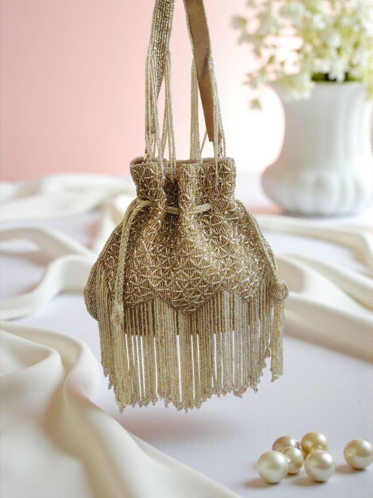 VRPS Potli Bag | Handcrafted Ethnic Bag | SWIS-3538 | Additional Angle