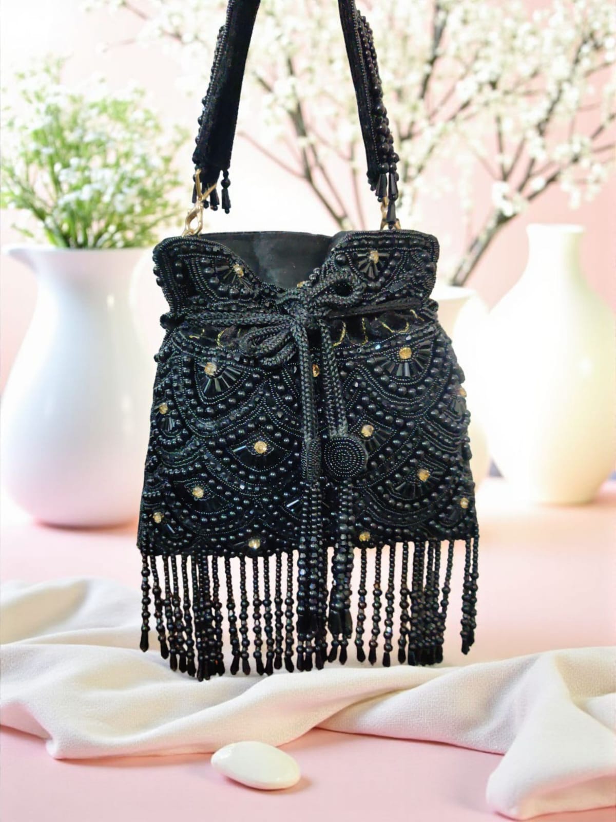 VRPS Potli Bag | Handcrafted Ethnic Bag | SWIS-3545 | Additional Angle