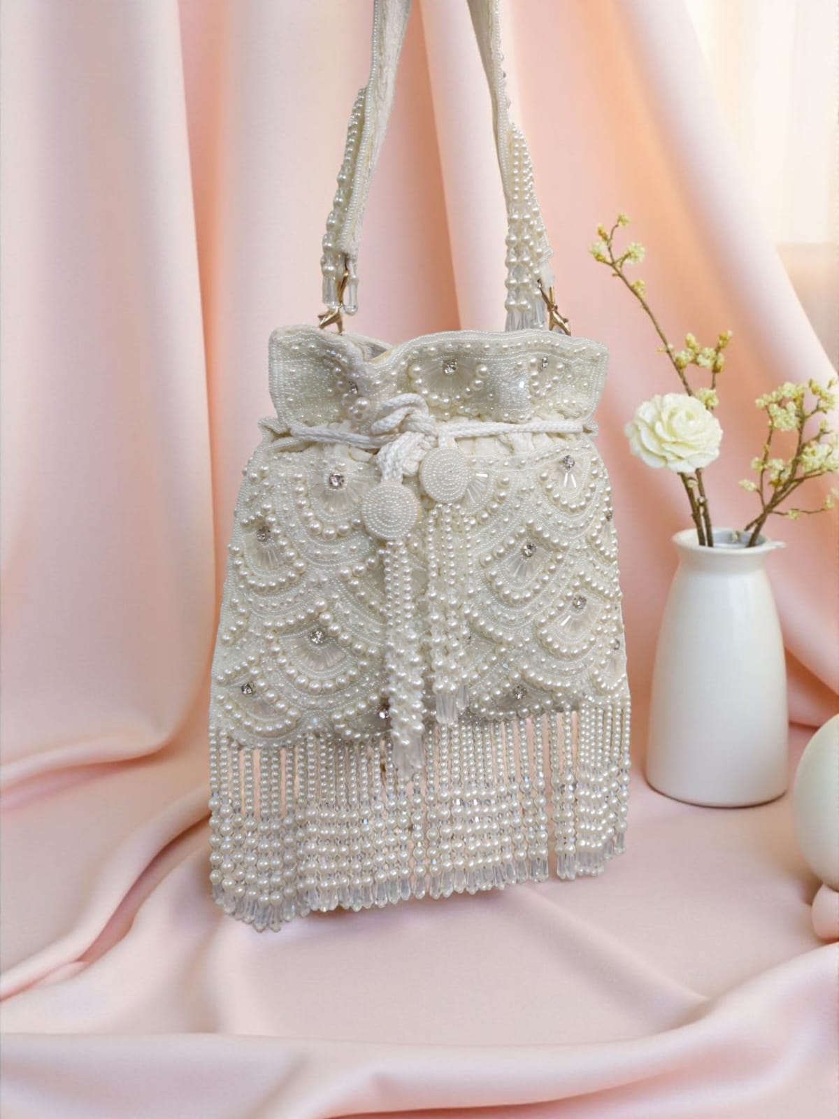 VRPS Potli Bag | Handcrafted Ethnic Bag | SWIS-3546 | Additional Angle