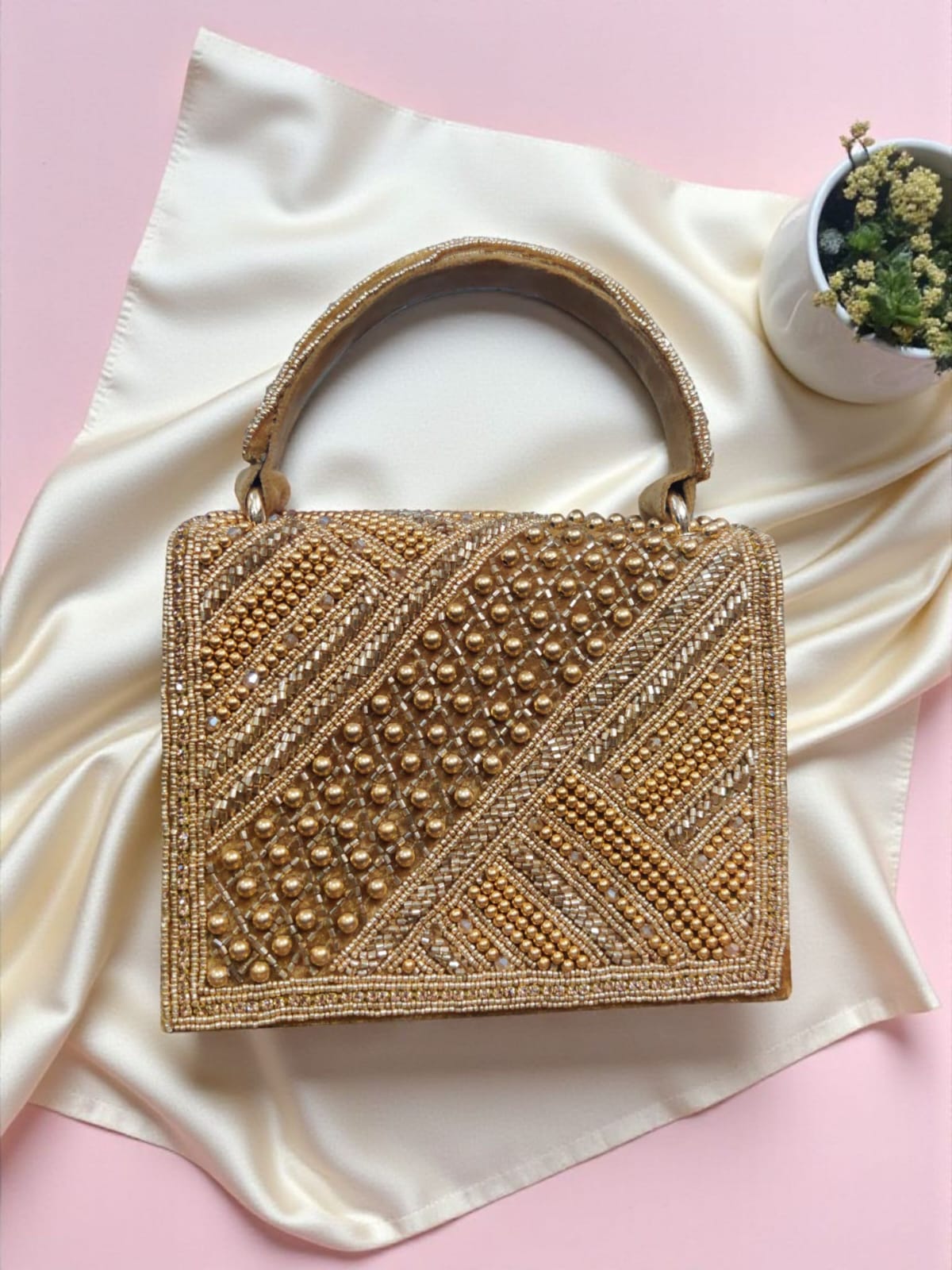 VRPS Flap Bag | Handcrafted Ethnic Bag | SWIS-3547