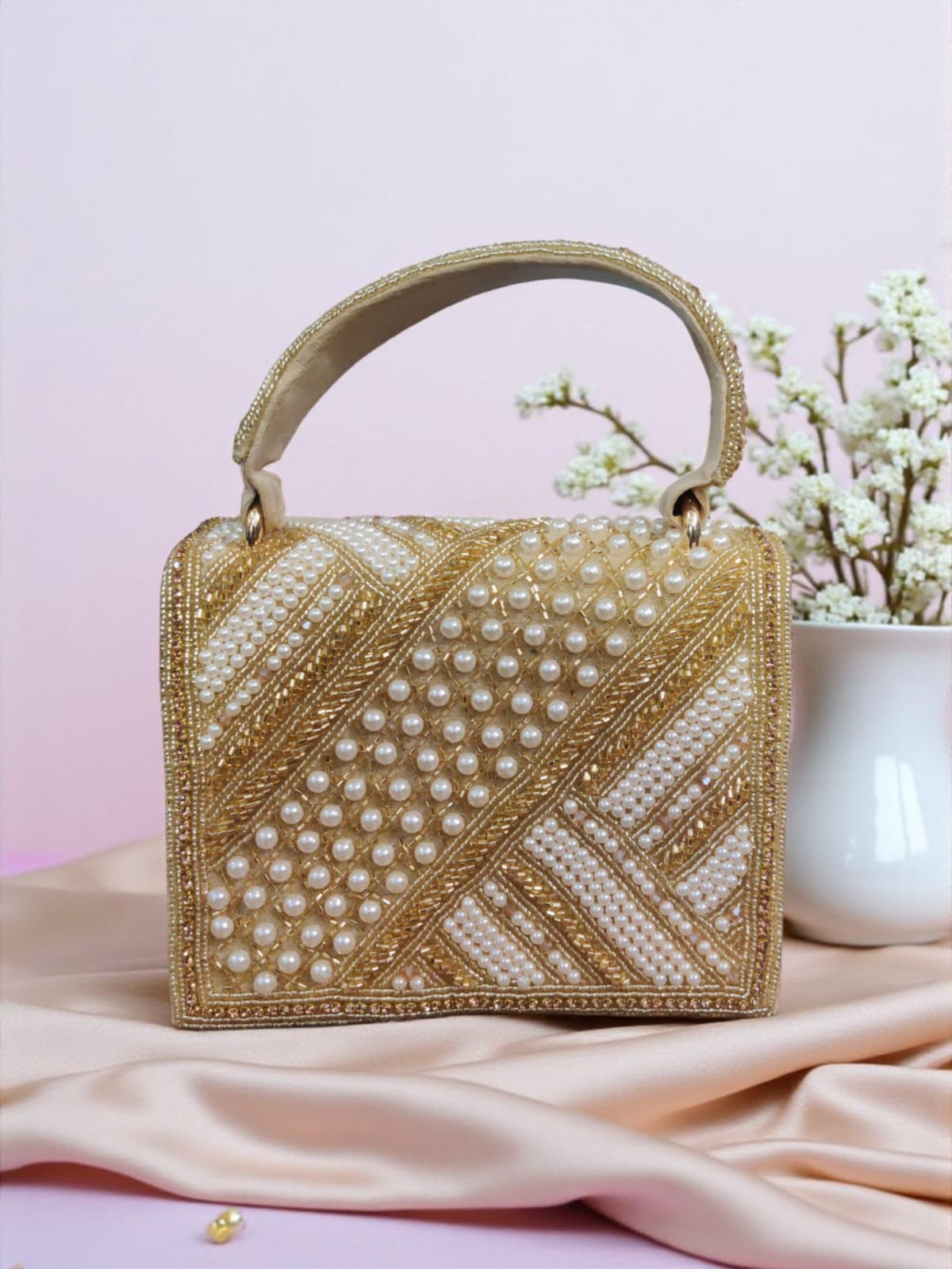 VRPS Flap Bag | Handcrafted Ethnic Bag | SWIS-3550