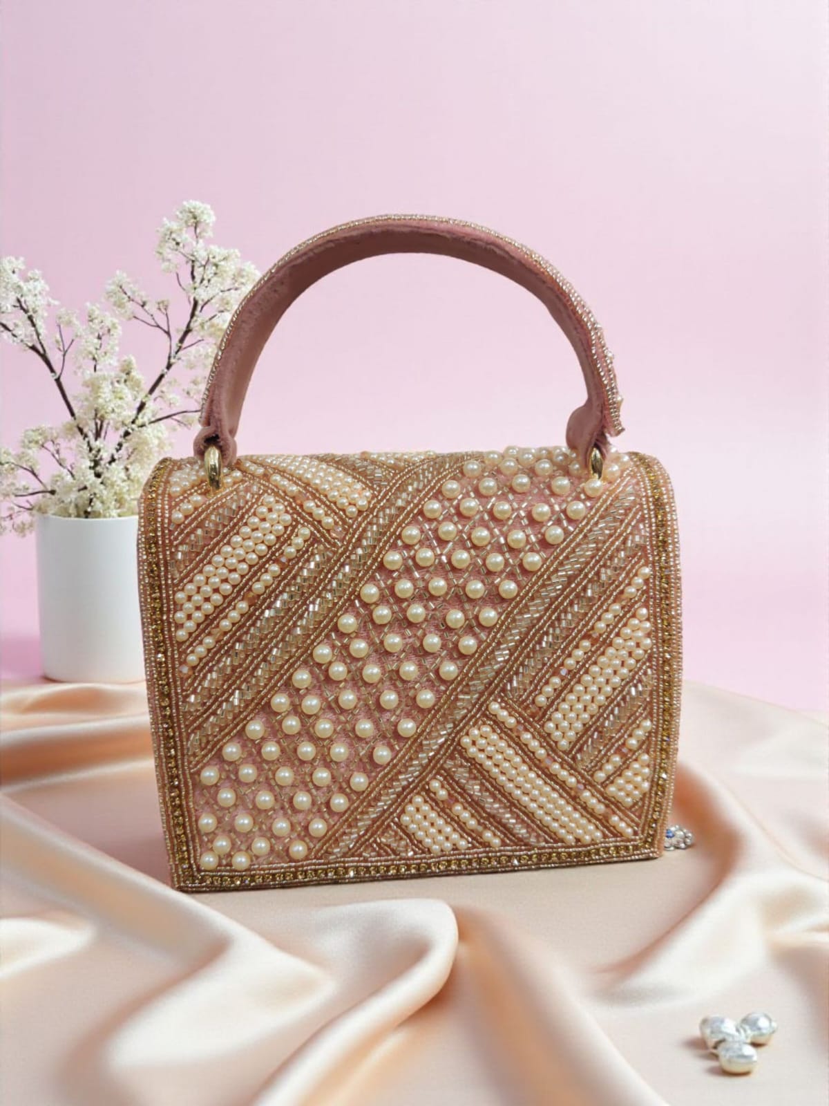 VRPS Flap Bag | Handcrafted Ethnic Bag | SWIS-3551 | Additional Angle