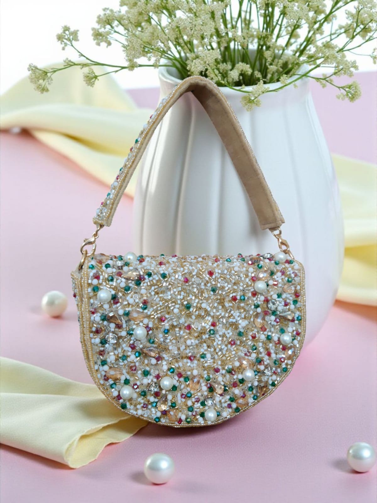 VRPS Flap Bag | Handcrafted Ethnic Bag | SWIS-3555