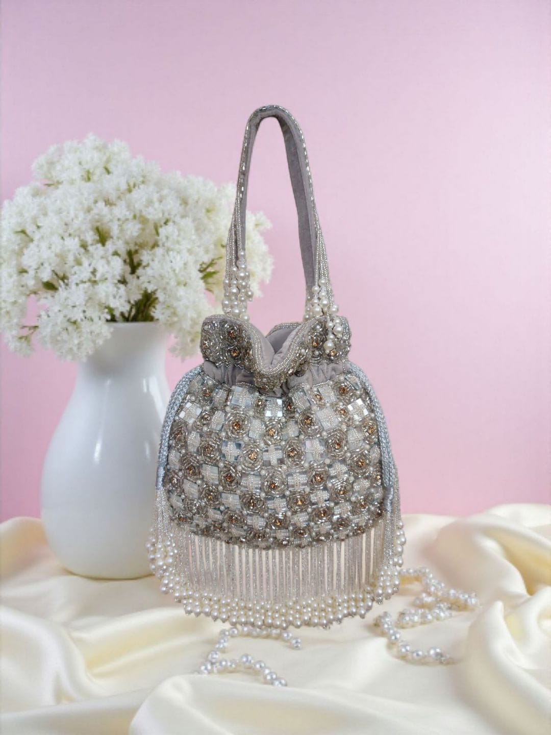 VRPS Potli Bag | Handcrafted Ethnic Bag | SWIS-3558 | Additional Angle