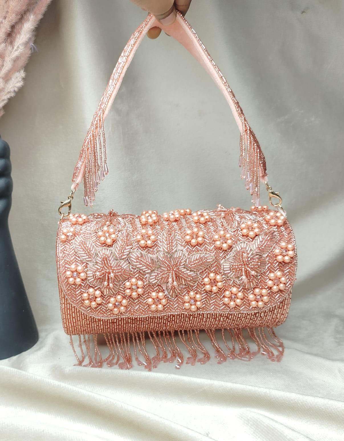 VRPS Flap Bag | Handcrafted Ethnic Bag | SWIS-3560 | Additional Angle