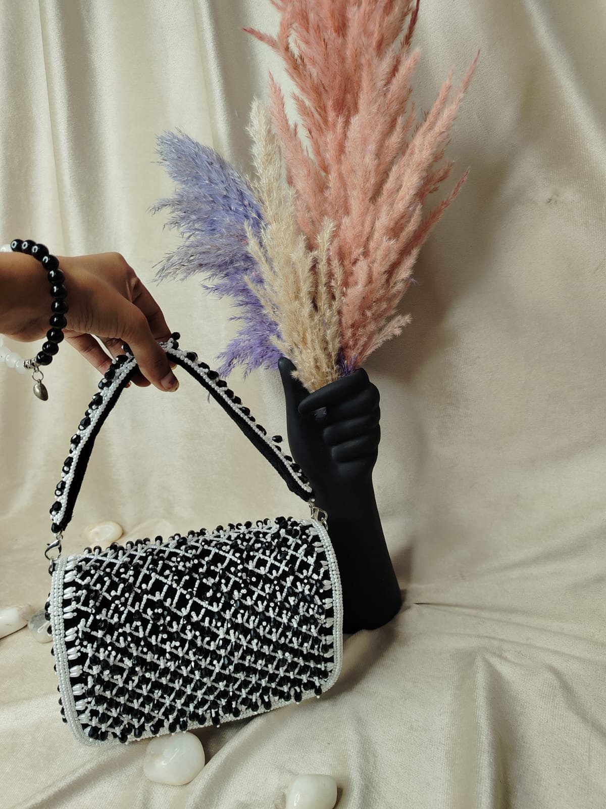 VRPS Flap Bag | Handcrafted Ethnic Bag | SWIS-3567 | Additional Angle