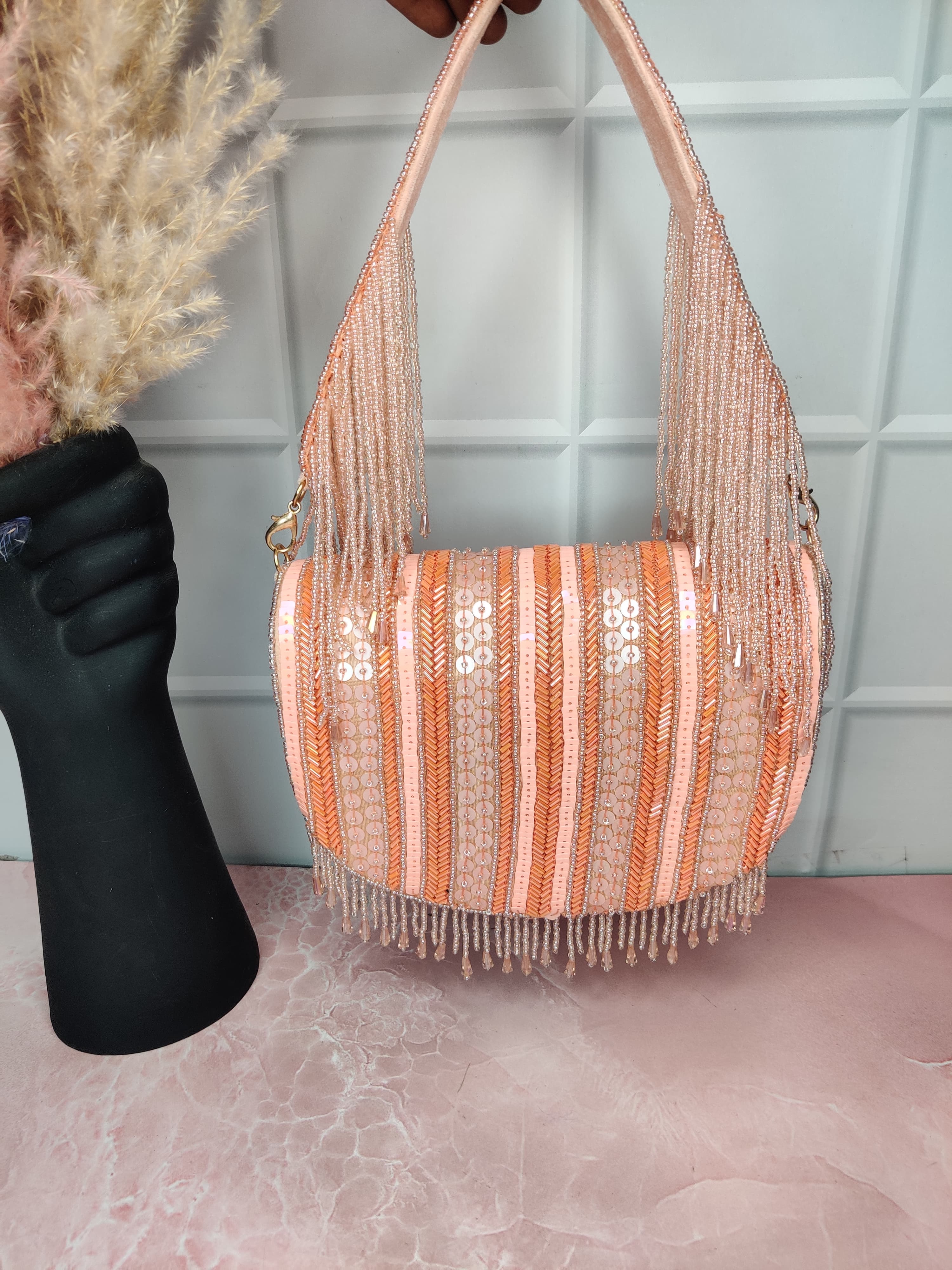 VRPS Flap Bag | Handcrafted Ethnic Bag | SWIS-3568 | Additional Angle