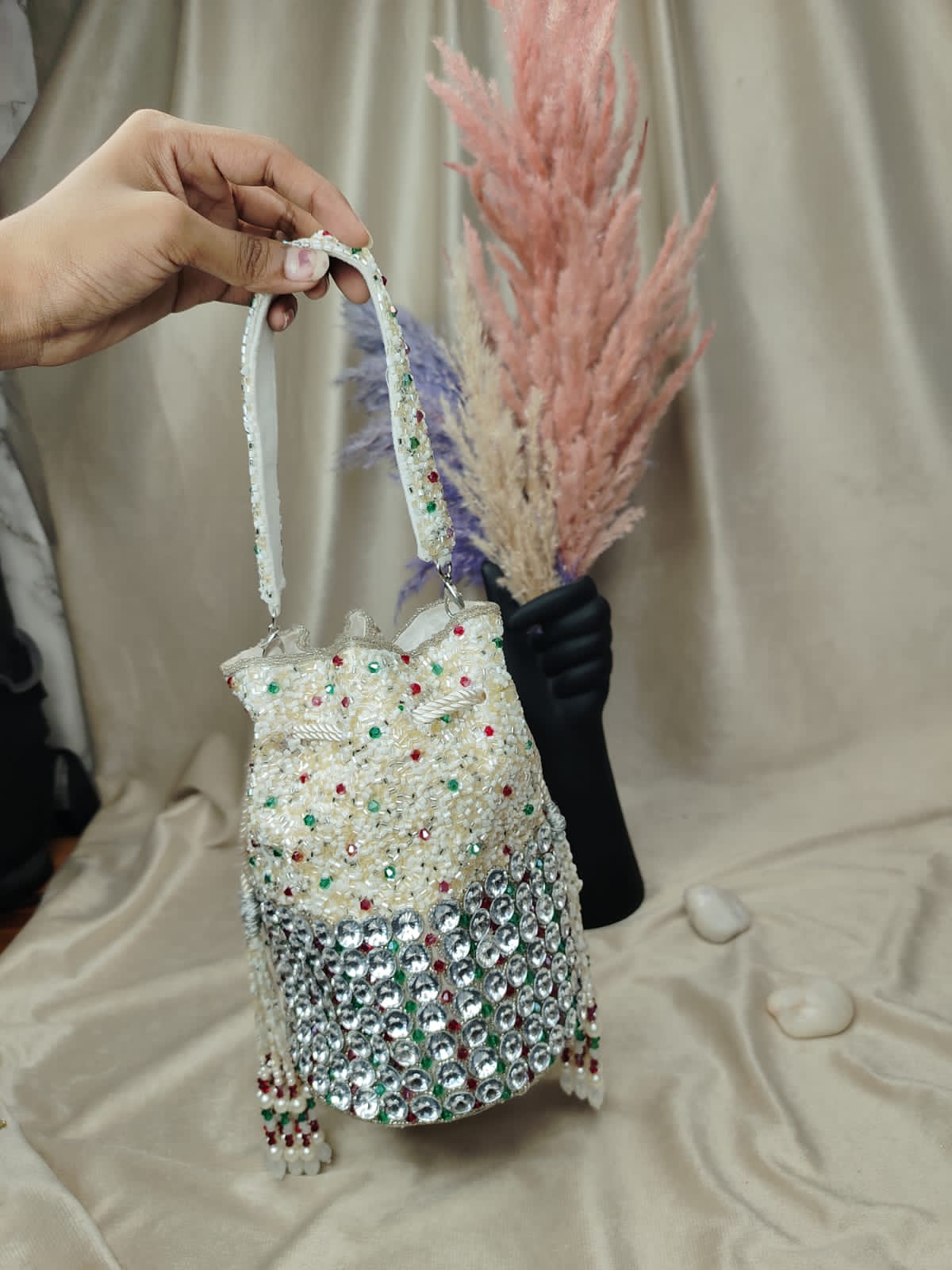 VRPS Flap Bag | Handcrafted Ethnic Bag | SWIS-3569