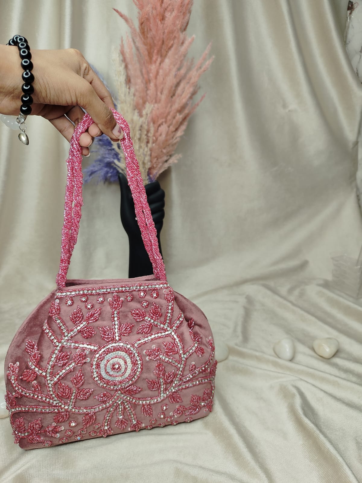 VRPS Flap Bag | Handcrafted Ethnic Bag | SWIS-3576 | Additional Angle