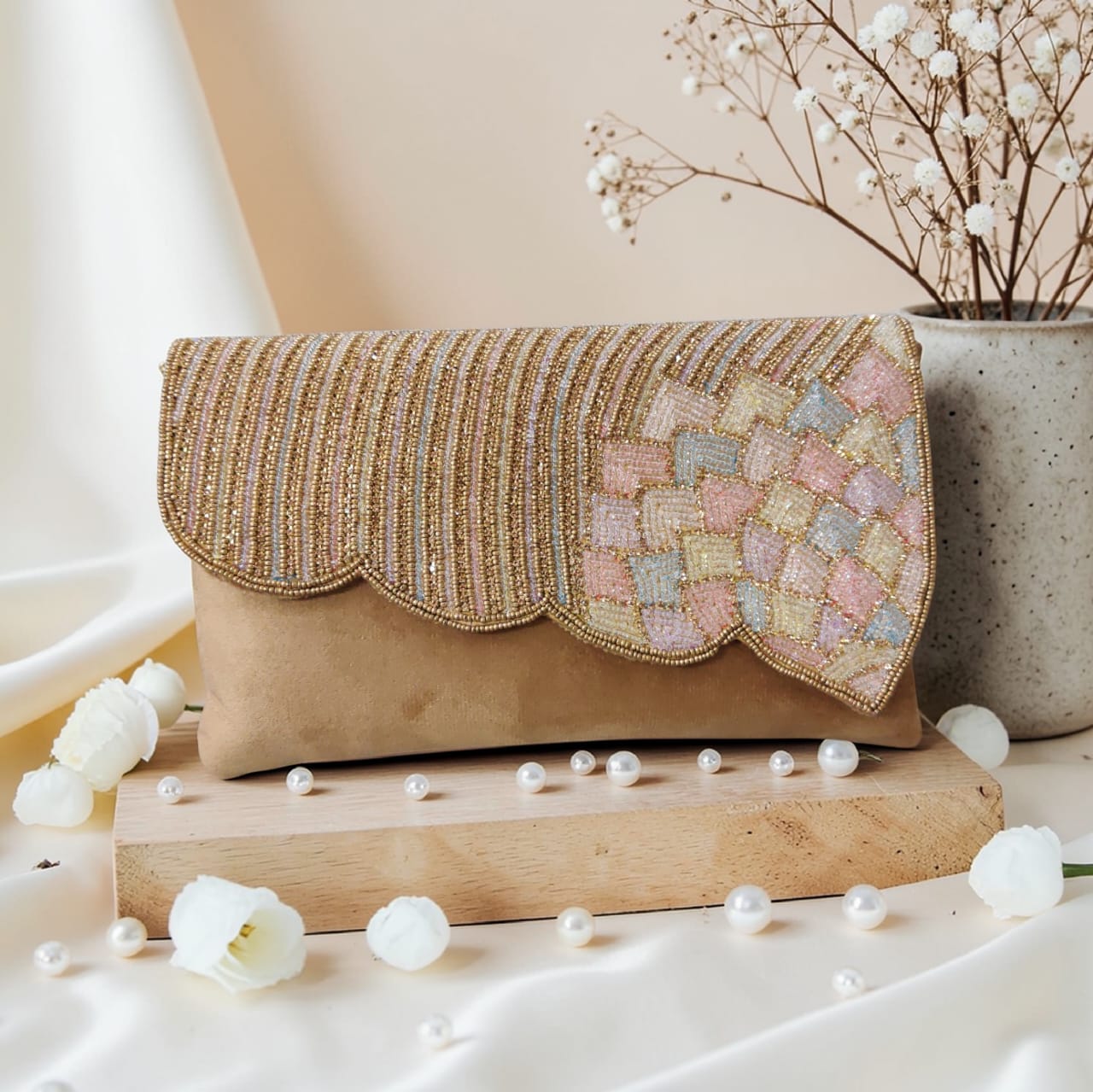 VRPS Flap Bag | Handcrafted Ethnic Bag | SWIS-3577