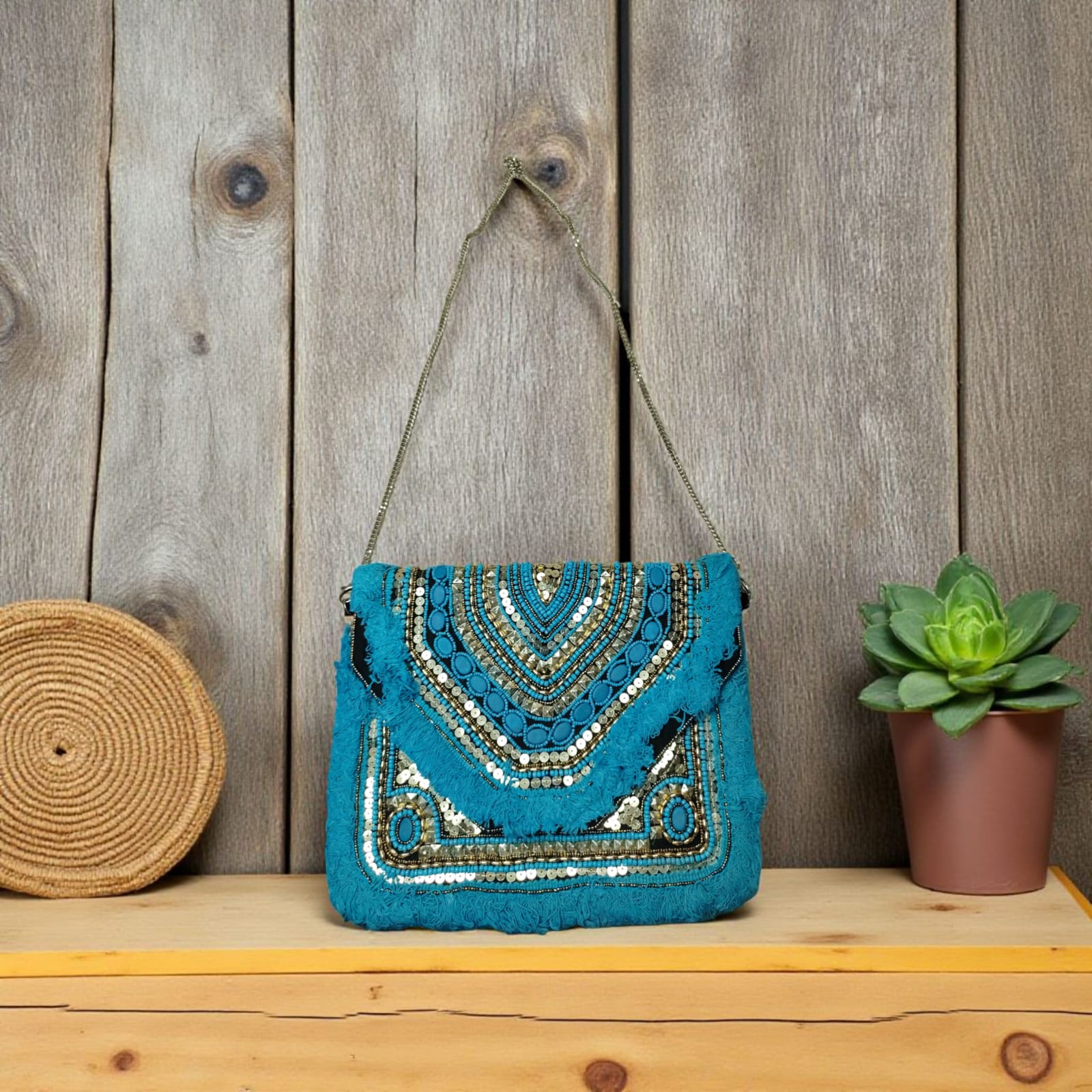 VRPS Banjara Boho Bag | Handcrafted VRPS Banjara Boho Bag | SWIS-3585