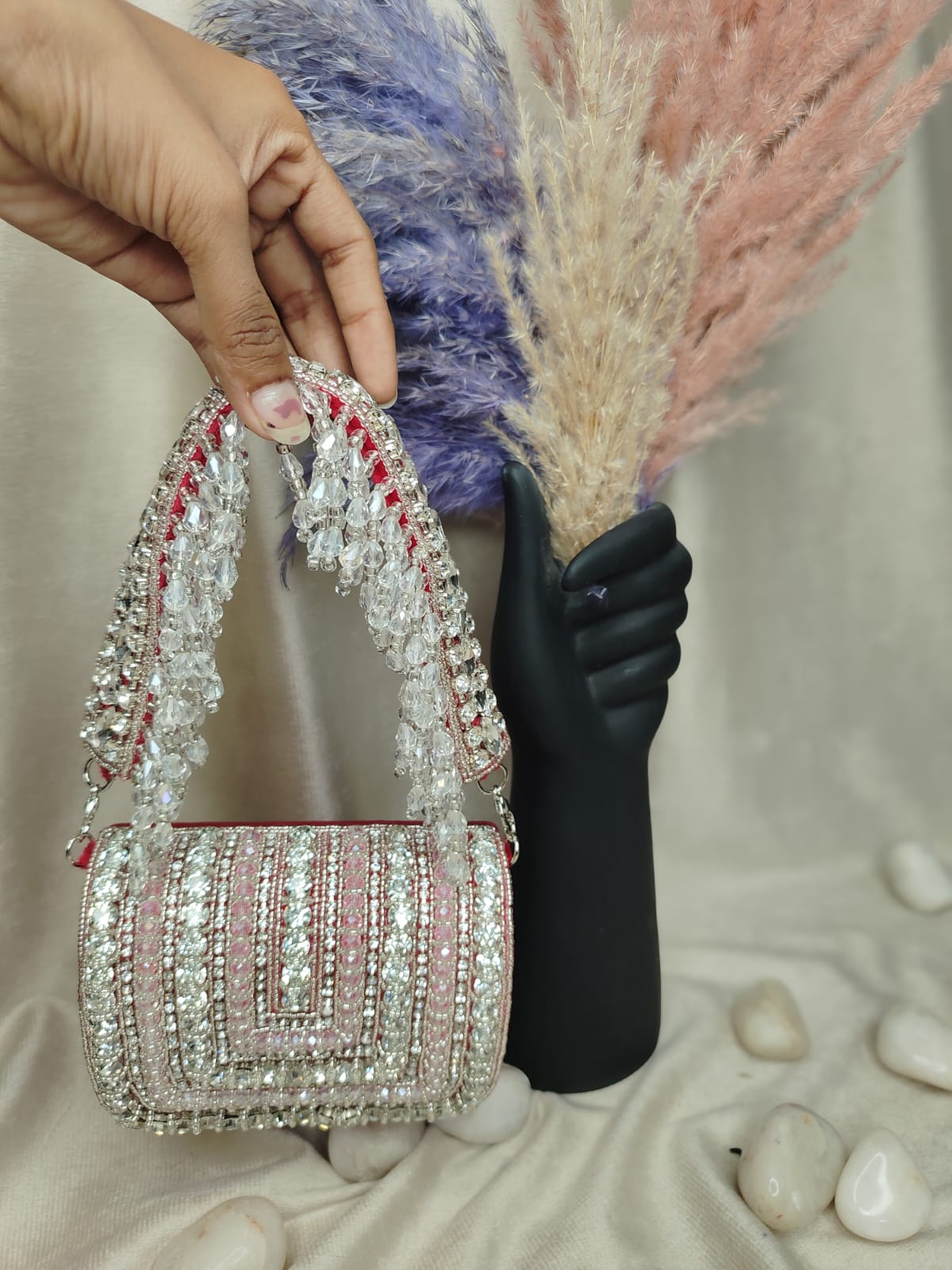 VRPS Flap Bag | Handcrafted Ethnic Bag | SWIS-3590 | Additional Angle
