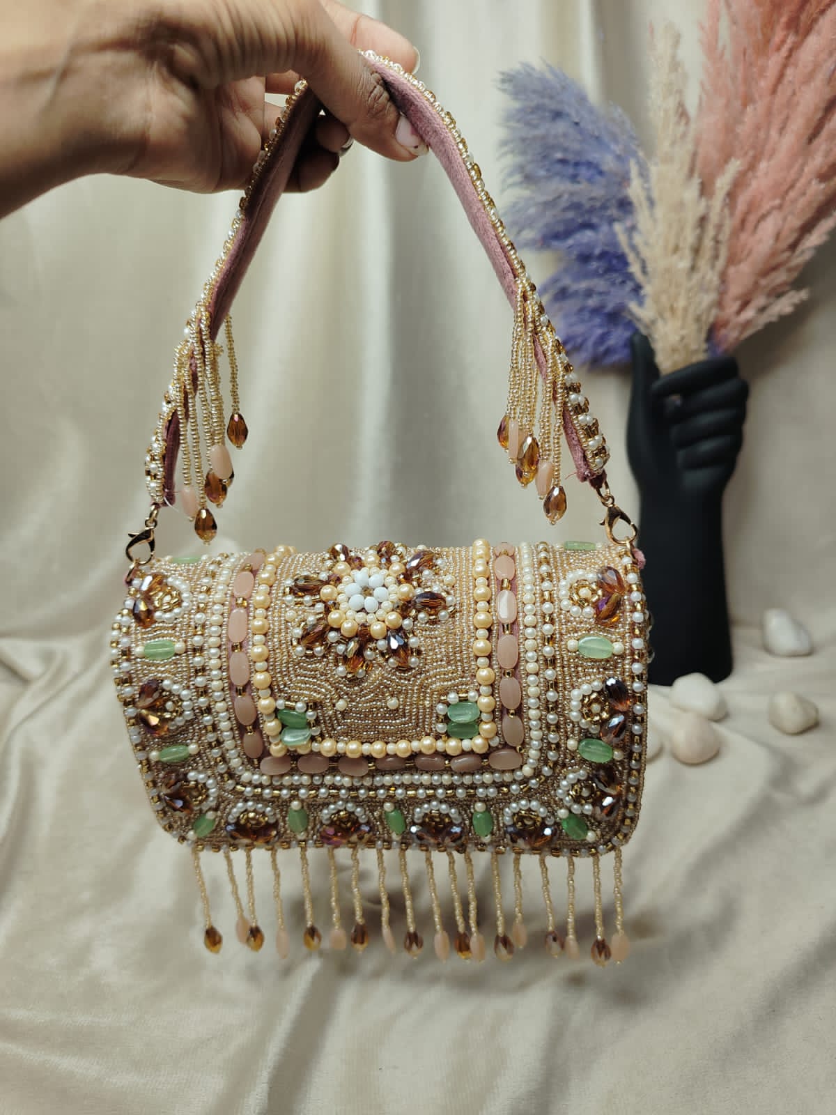 VRPS Flap Bag | Handcrafted Ethnic Bag | SWIS-3595