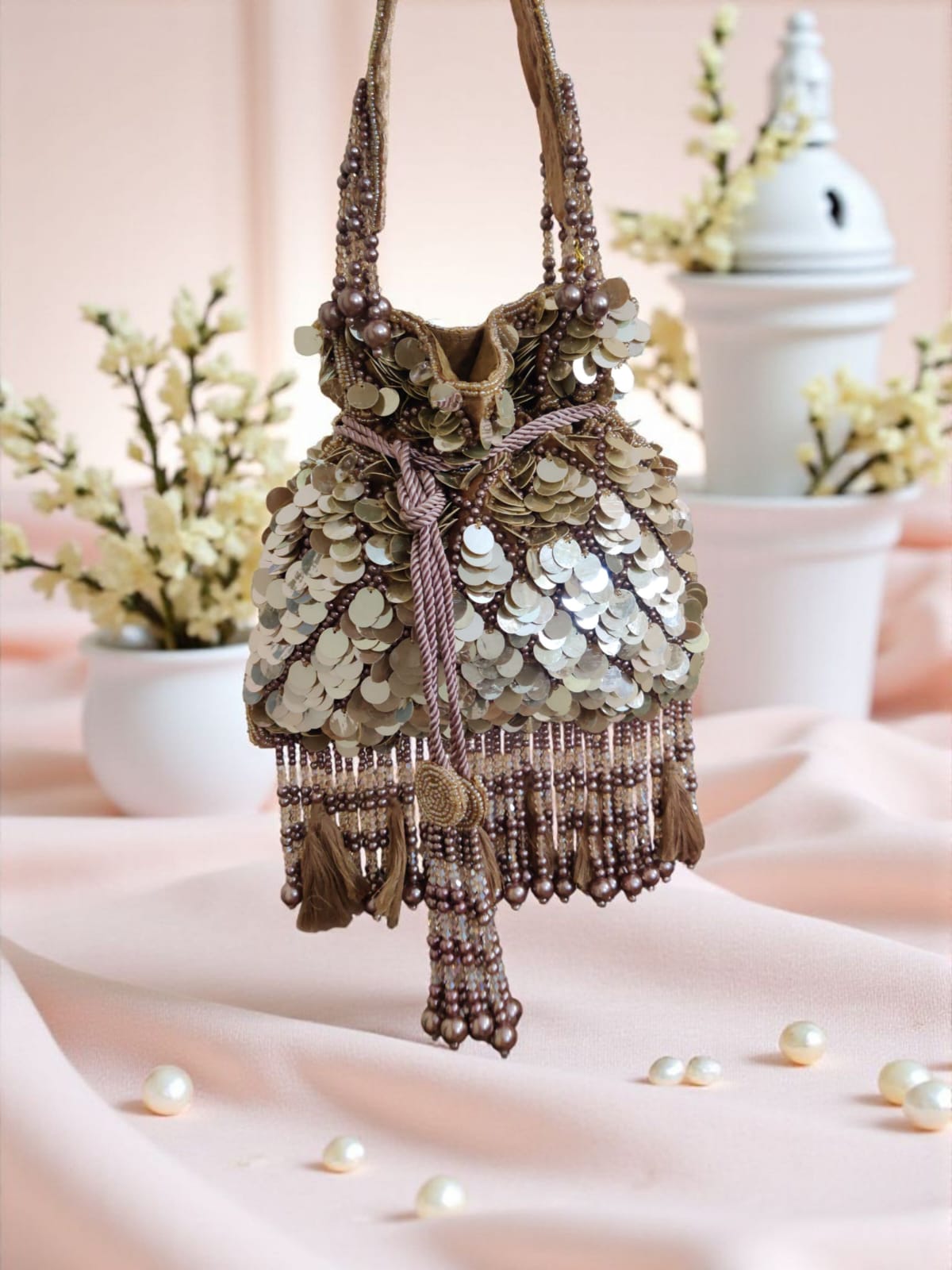 VRPS Potli Bag | Handcrafted Ethnic Bag | SWIS-3598 | Additional Angle