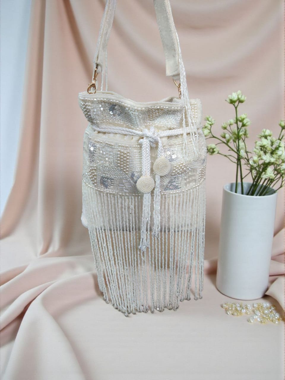 VRPS Potli Bag | Handcrafted Ethnic Bag | SWIS-3641 | Additional Angle
