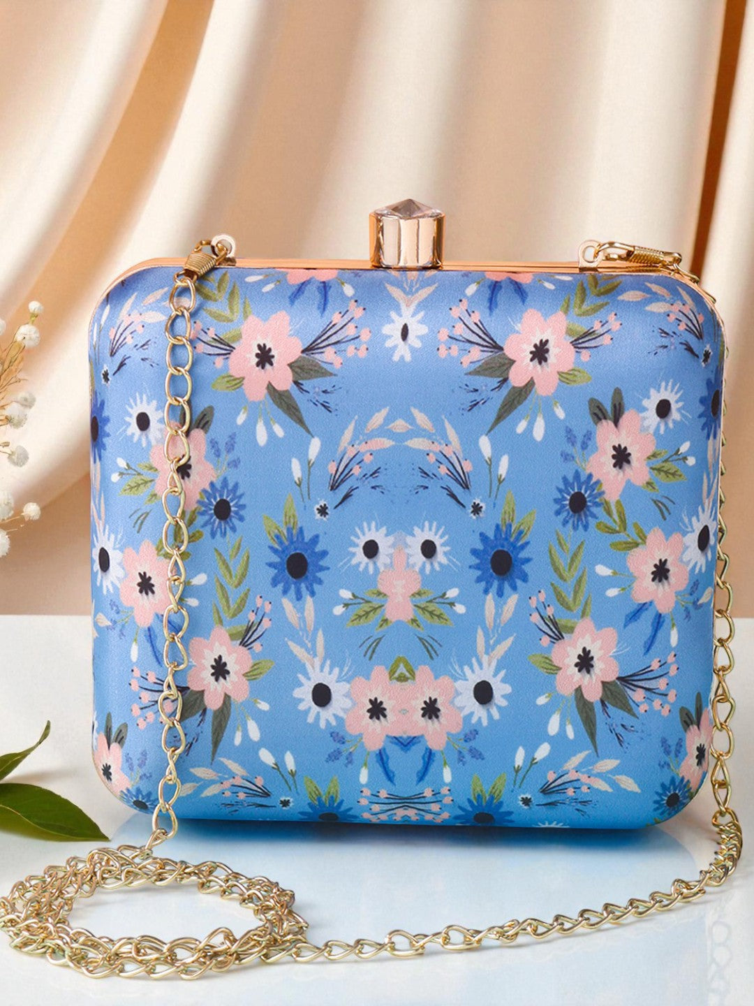 VRPS Printed Clutch | Handcrafted Ethnic Bag | SWIS-367