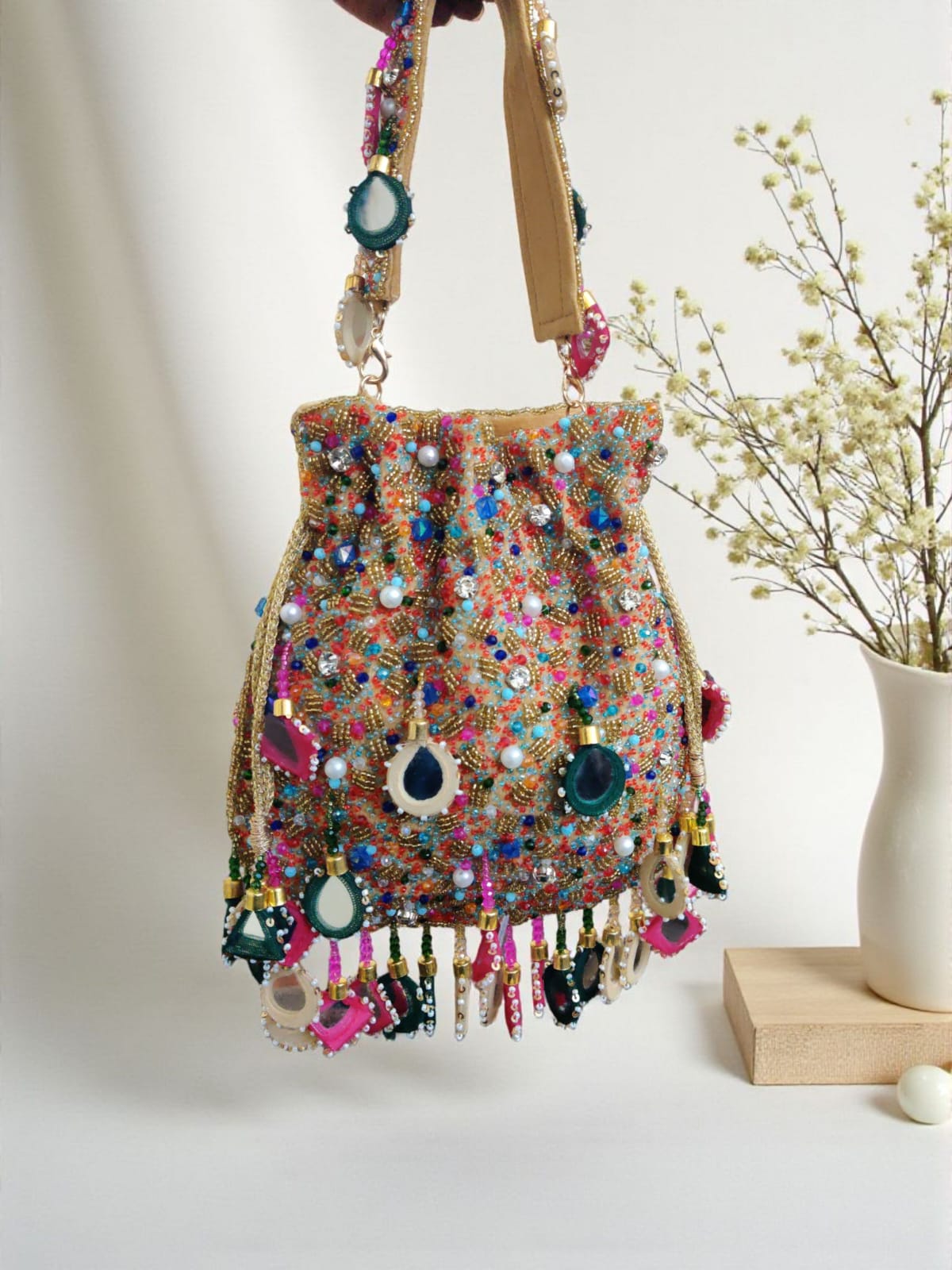 VRPS Potli Bag | Handcrafted Ethnic Bag | SWIS-3688
