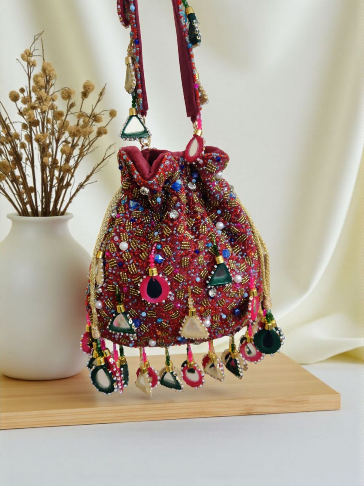 VRPS Potli Bag | Handcrafted Ethnic Bag | SWIS-3689