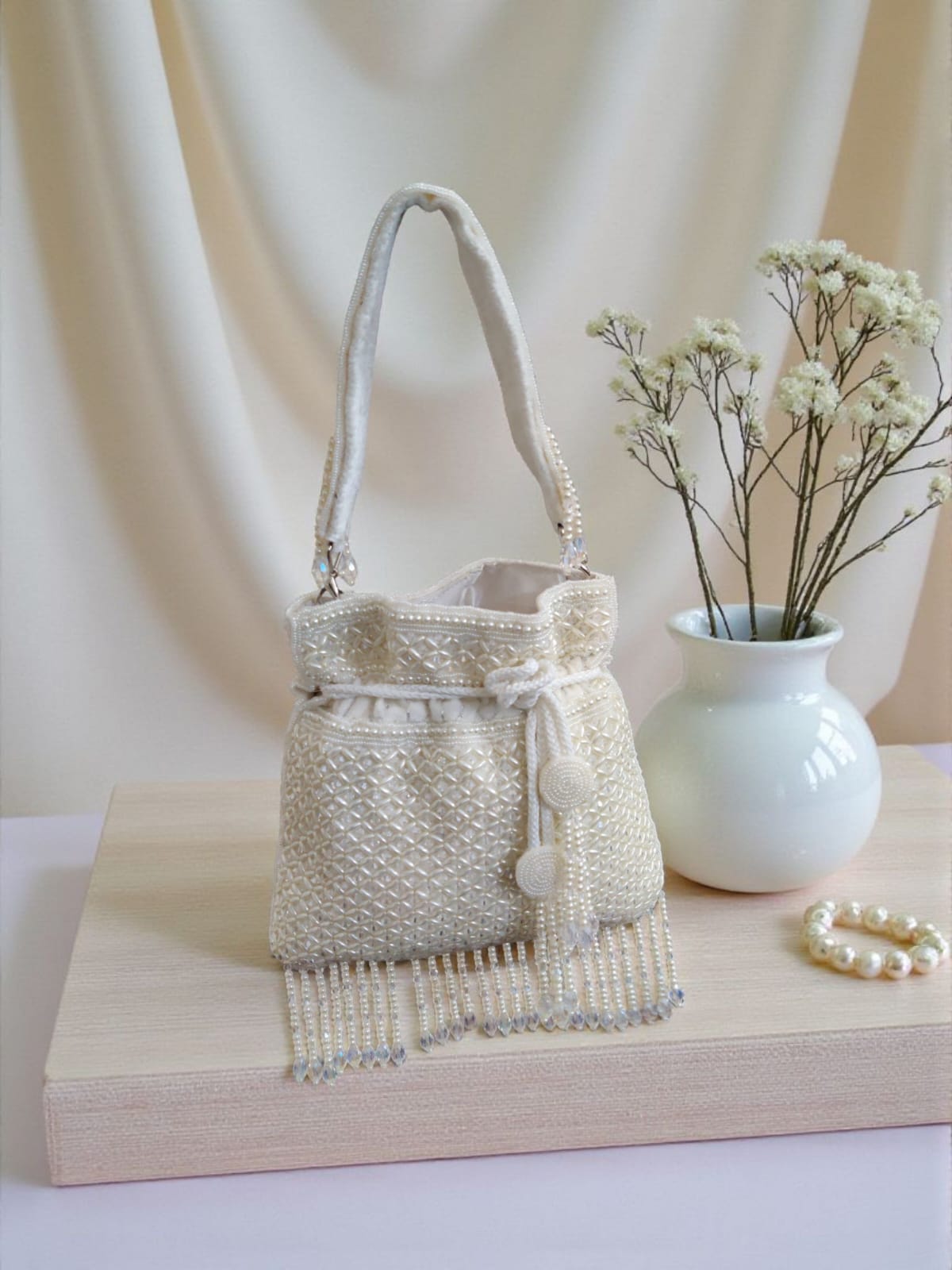 VRPS Potli Bag | Handcrafted Ethnic Bag | SWIS-3695 | Additional Angle