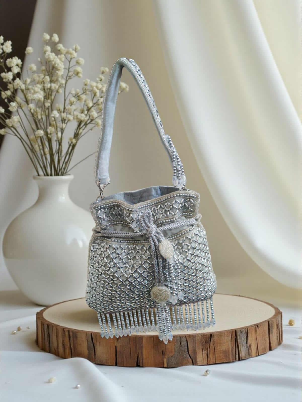 VRPS Potli Bag | Handcrafted Ethnic Bag | SWIS-3697 | Additional Angle