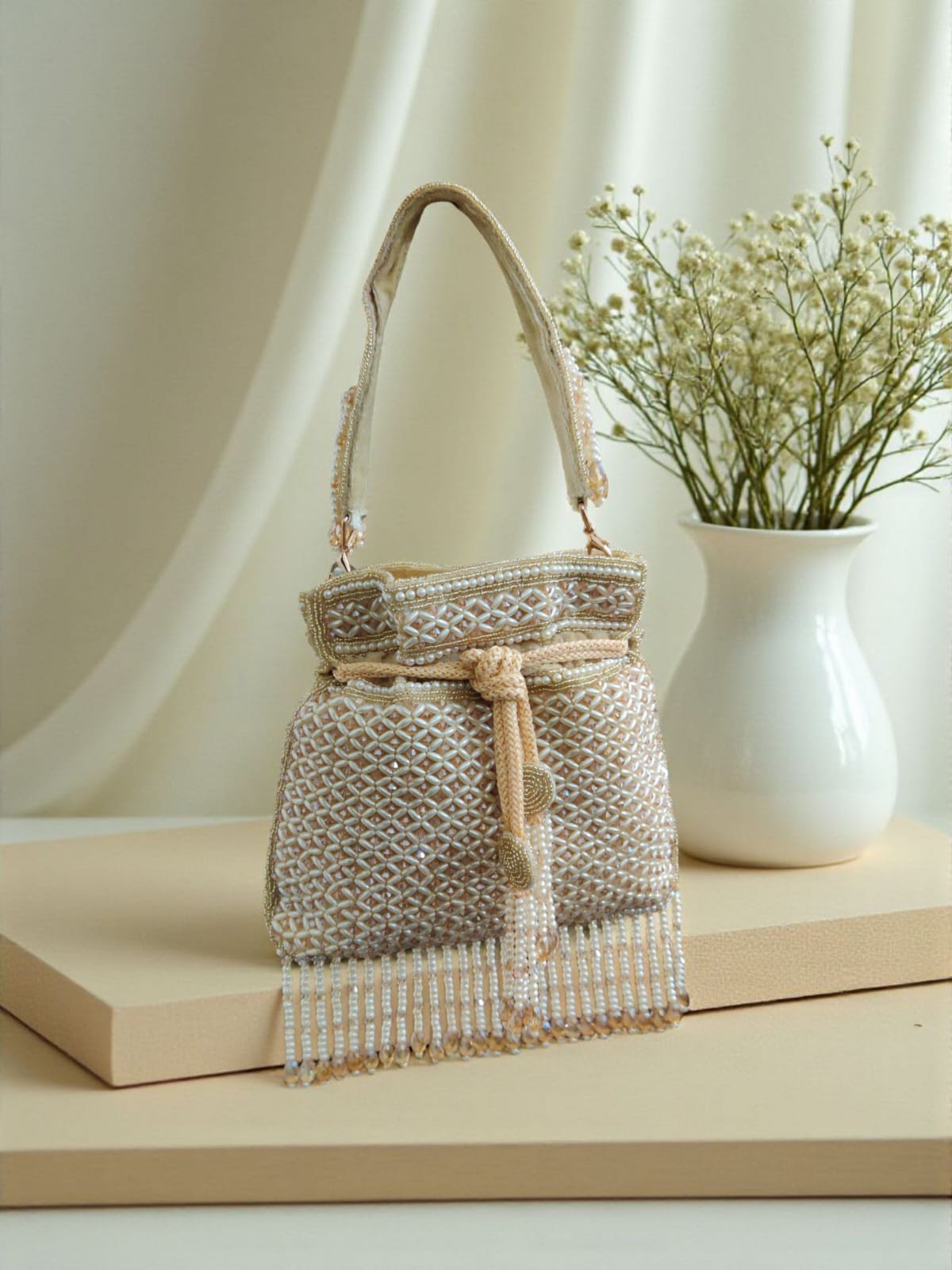 VRPS Potli Bag | Handcrafted Ethnic Bag | SWIS-3699 | Additional Angle