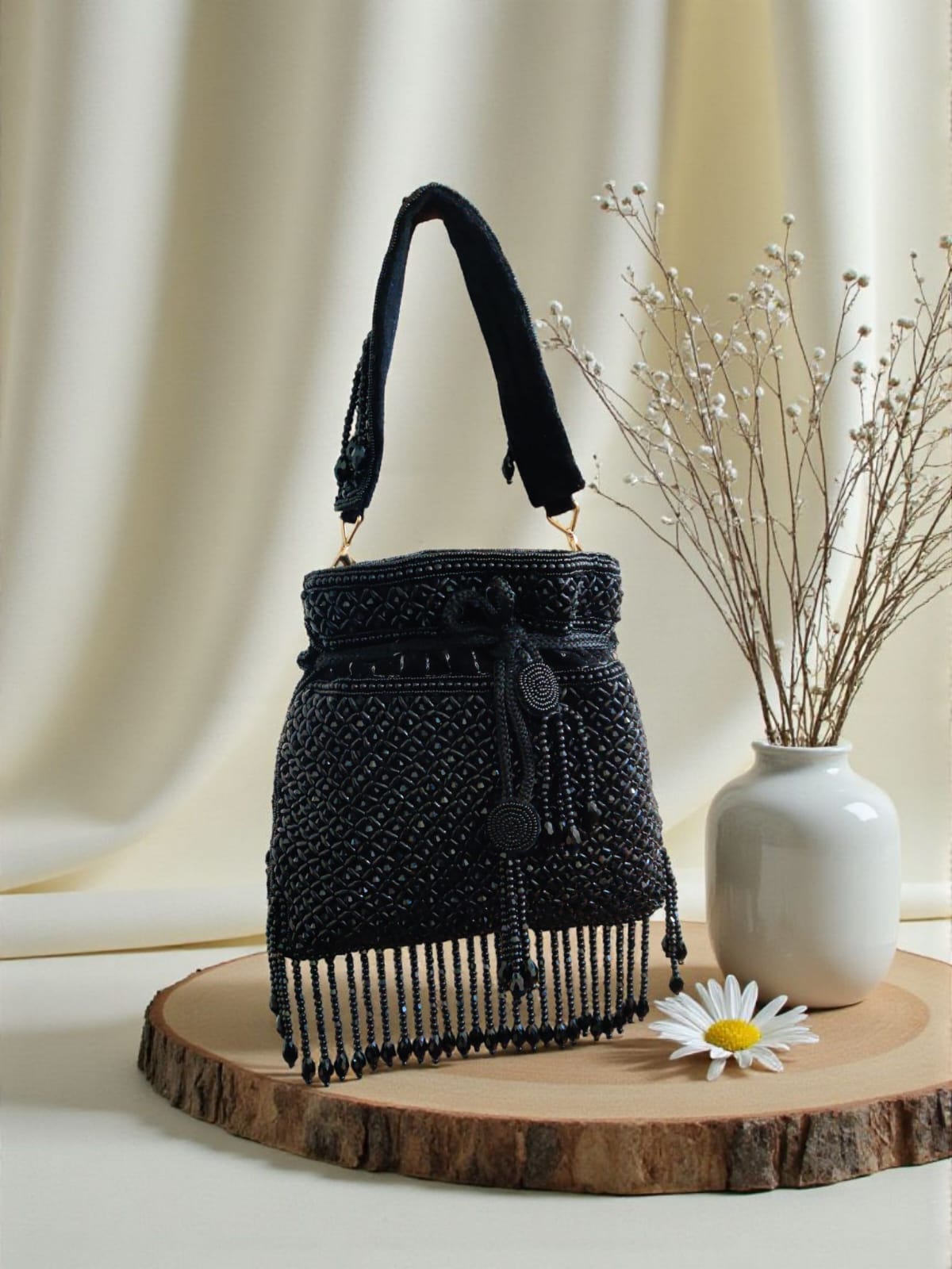 VRPS Potli Bag | Handcrafted Ethnic Bag | SWIS-3700 | Additional Angle