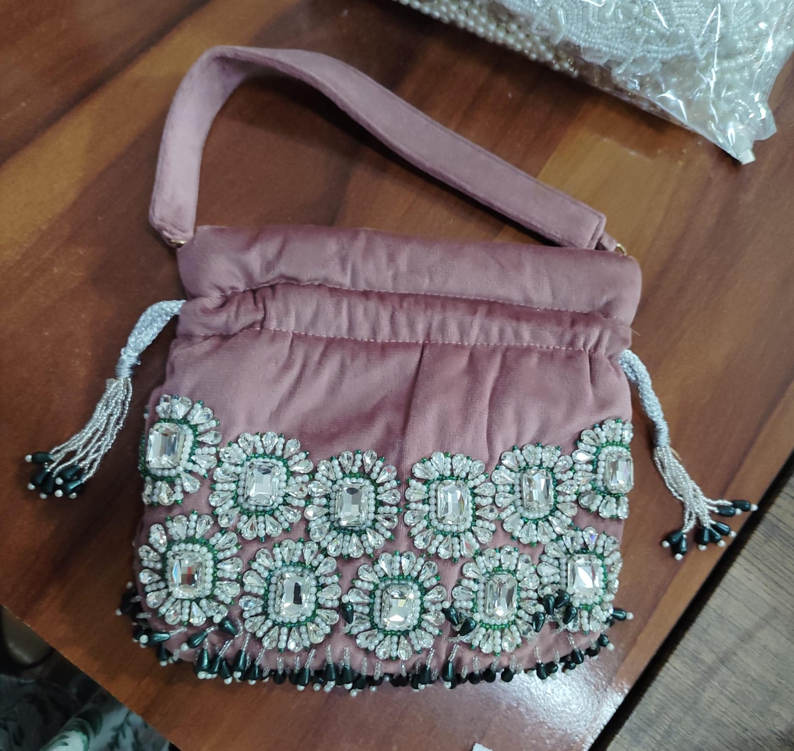 VRPS Potli Bag | Handcrafted Ethnic Bag | SWIS-3706 | Additional Angle