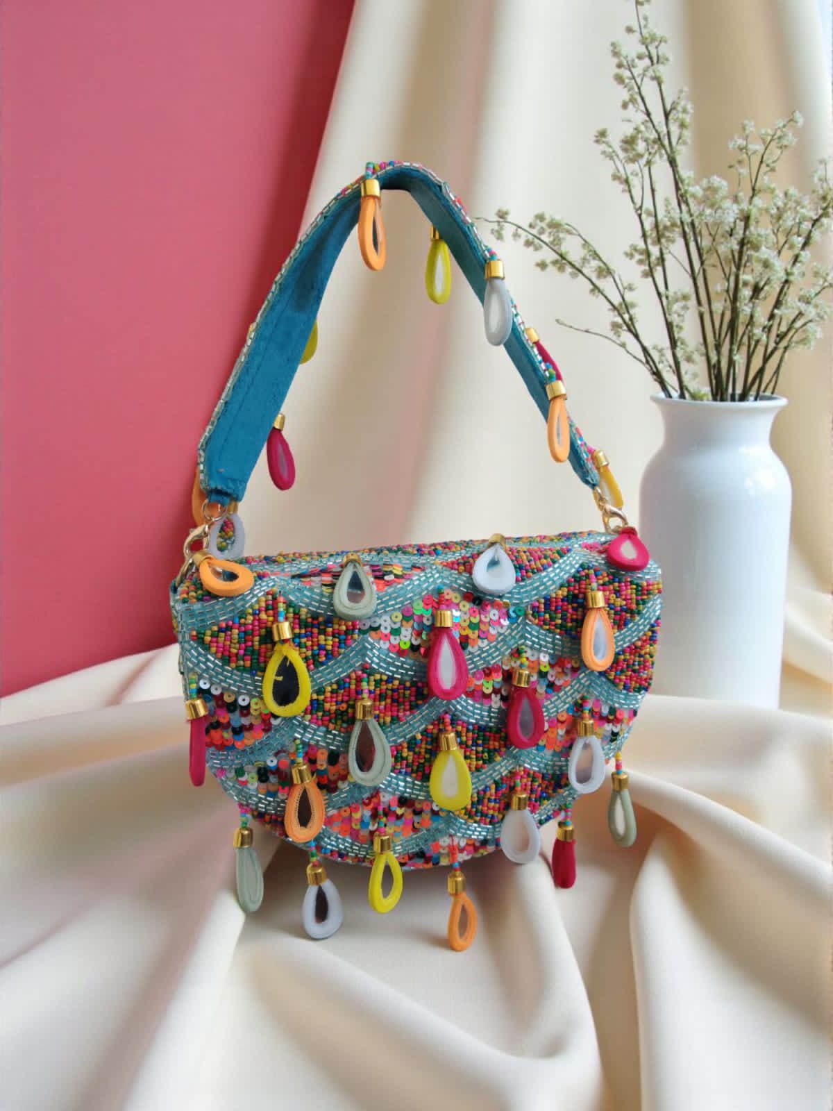 VRPS Flap Bag | Handcrafted Ethnic Bag | SWIS-3709