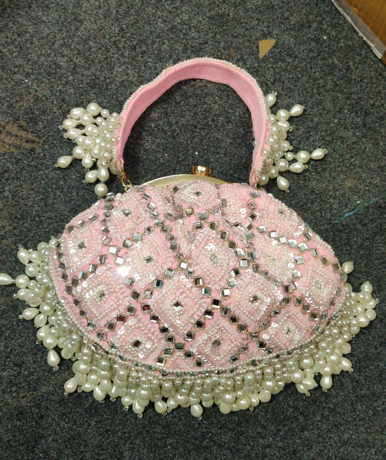 VRPS Batua Bag | Handcrafted Ethnic Bag | SWIS-3728 | Additional Angle