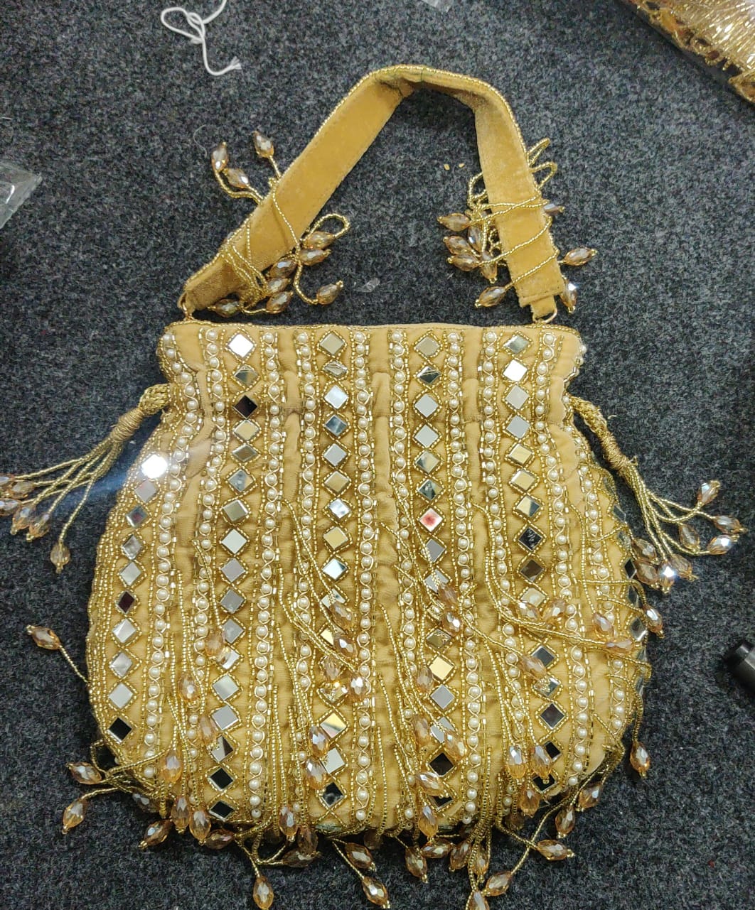 VRPS Potli Bag | Handcrafted Ethnic Bag | SWIS-3736 | Additional Angle