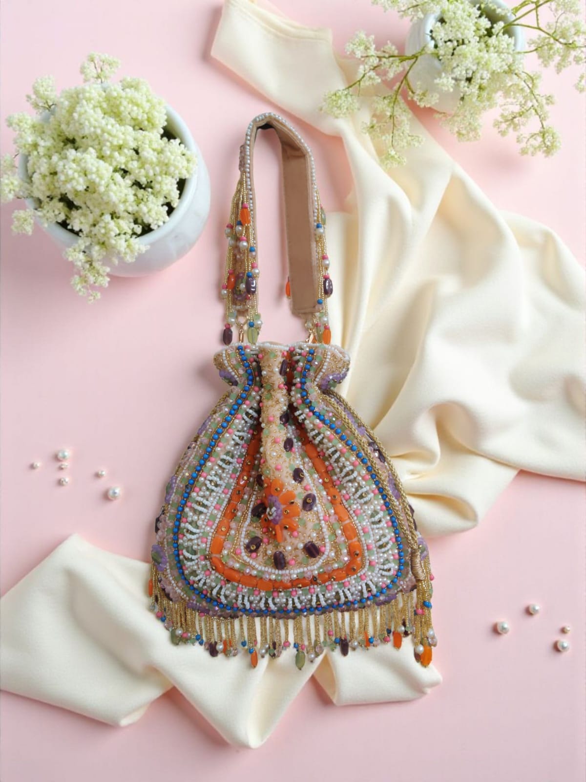 VRPS Potli Bag | Handcrafted Ethnic Bag | SWIS-3740