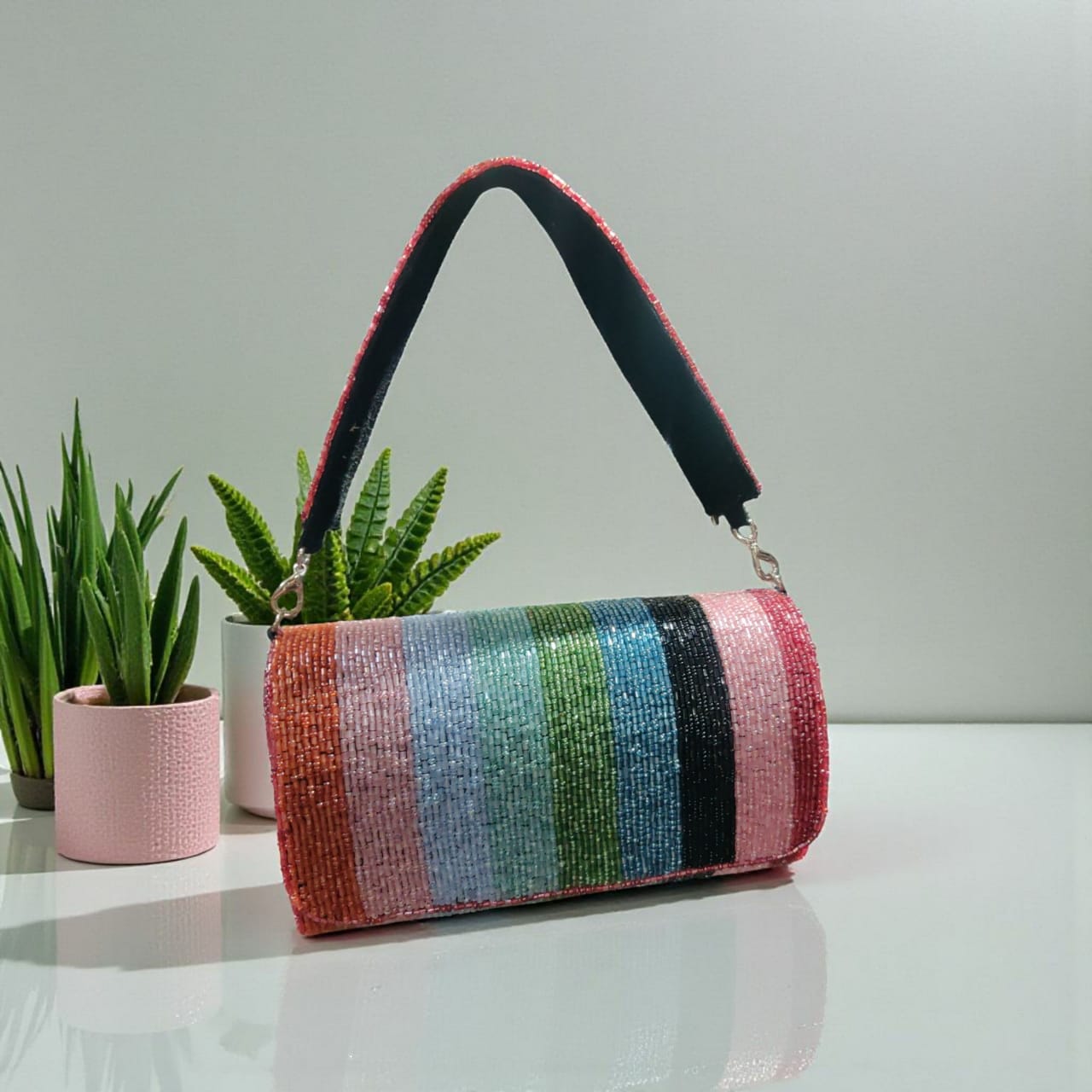 VRPS Flap Bag | Handcrafted Ethnic Bag | SWIS-3748