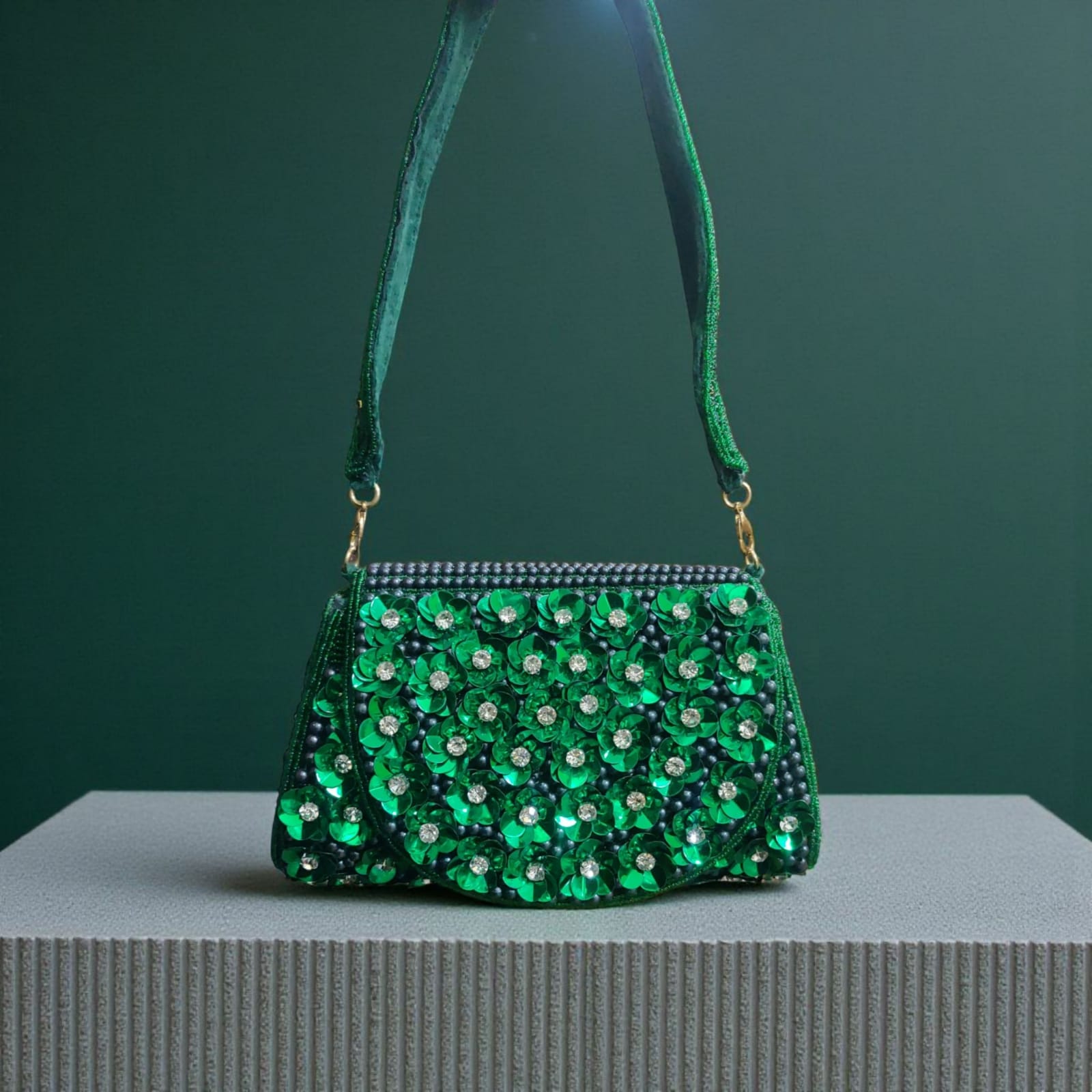 VRPS Flap Bag | Handcrafted Ethnic Bag | SWIS-3751 | Additional Angle