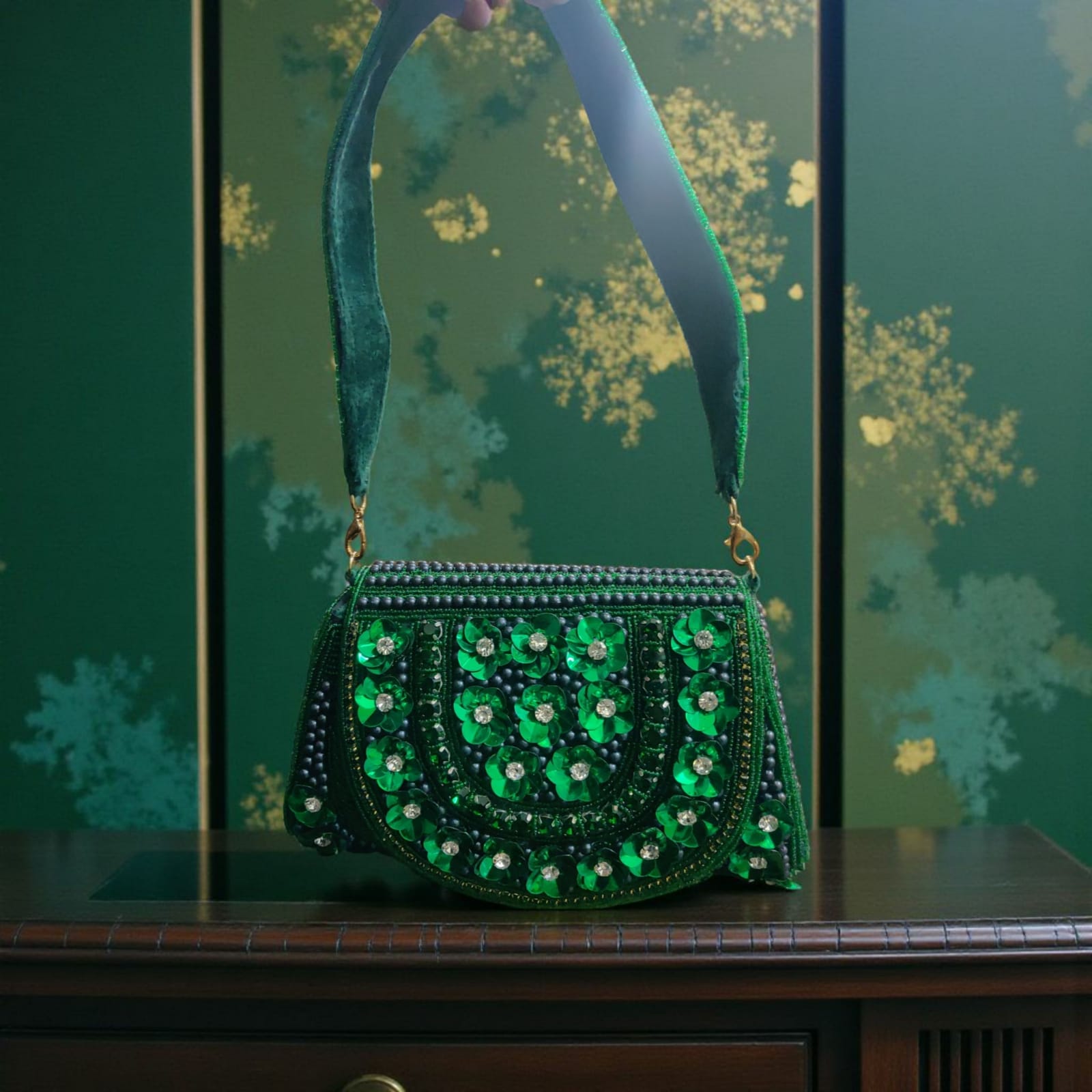 VRPS Flap Bag | Handcrafted Ethnic Bag | SWIS-3752