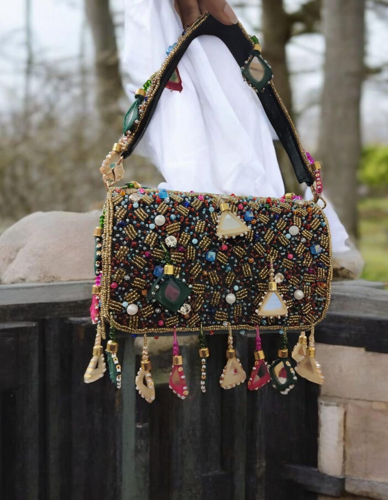 VRPS Flap Bag | Handcrafted Ethnic Bag | SWIS-3759