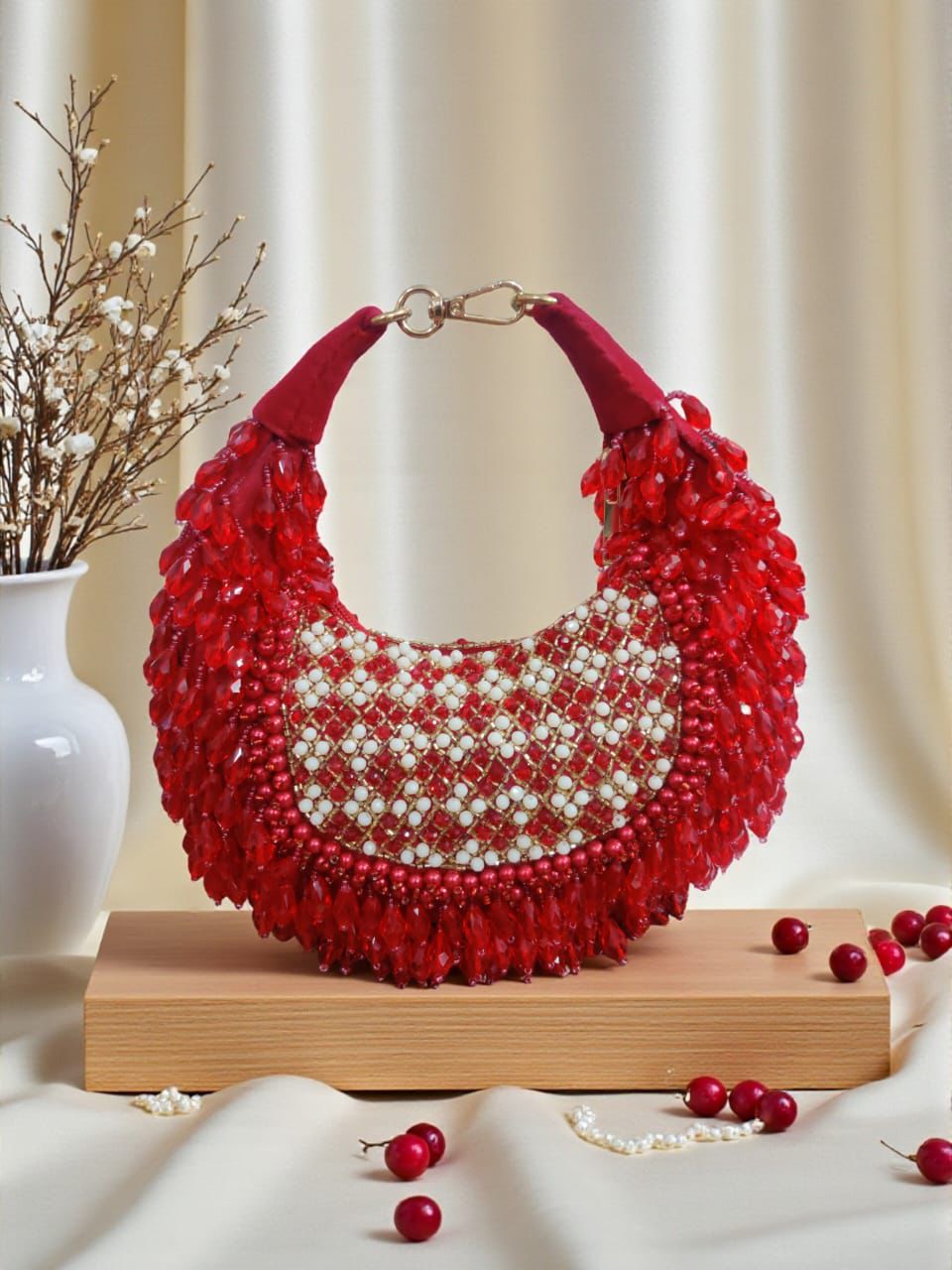 VRPS Moon Clutch | Handcrafted Ethnic Bag | SWIS-3766