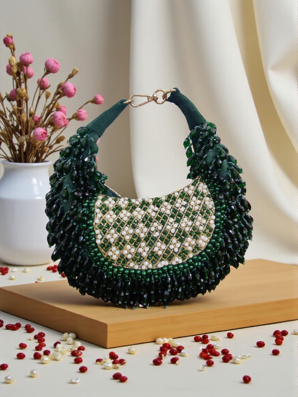VRPS Moon Clutch | Handcrafted Ethnic Bag | SWIS-3767