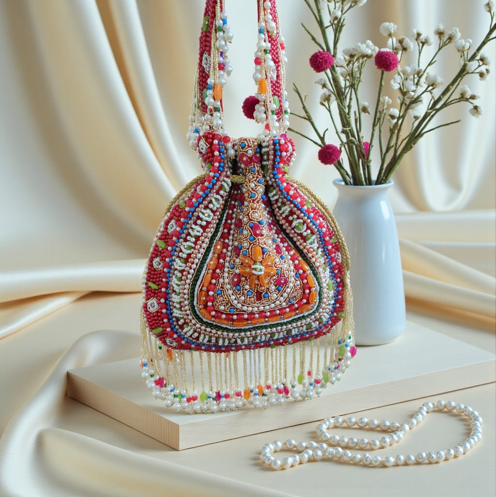 VRPS Potli Bag | Handcrafted Ethnic Bag | SWIS-3797