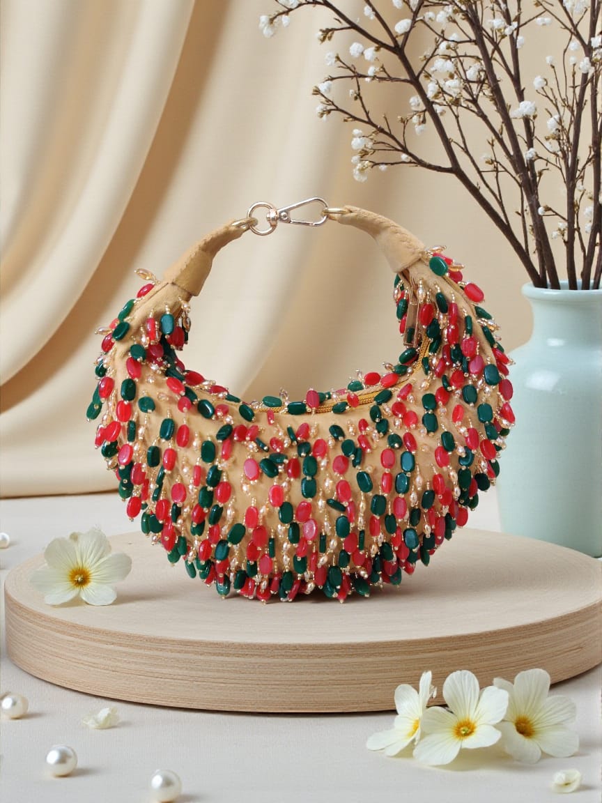 VRPS Moon Bags | Handcrafted Ethnic Bag | SWIS-3819 | Additional Angle