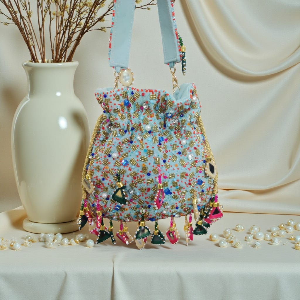 VRPS Potli Bag | Handcrafted Ethnic Bag | SWIS-3837