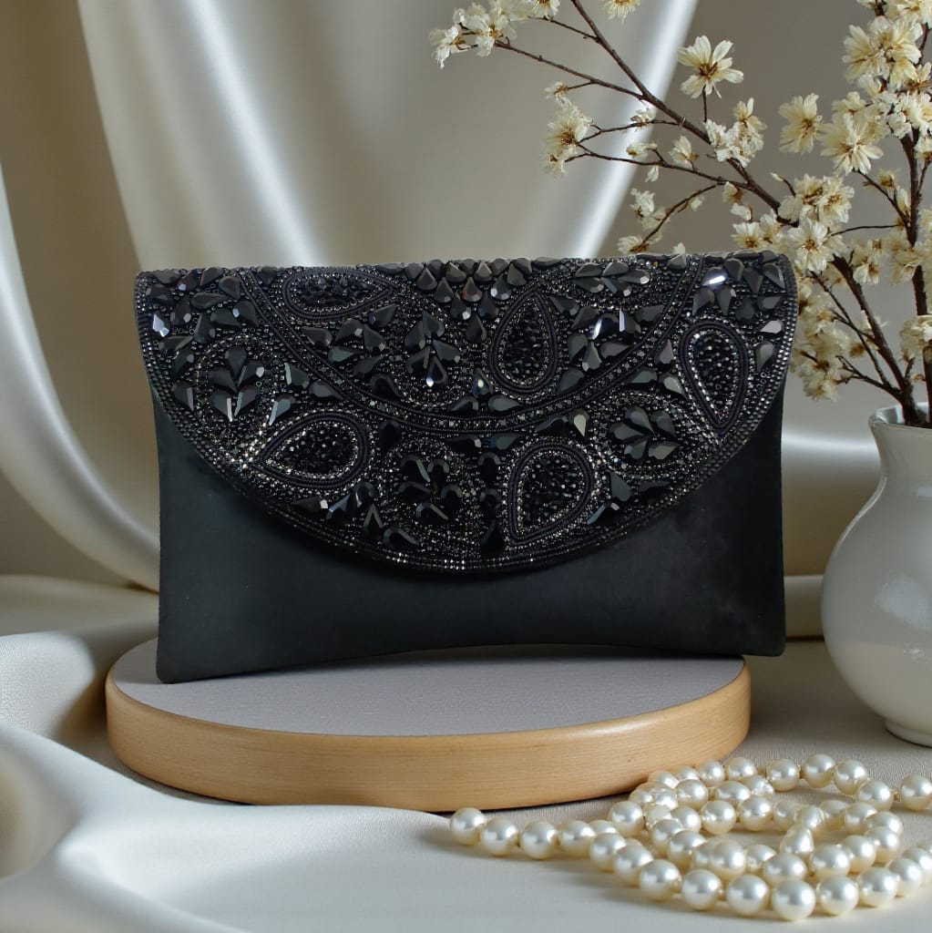VRPS Flap Bag | Handcrafted Ethnic Bag | SWIS-3855 | Additional Angle