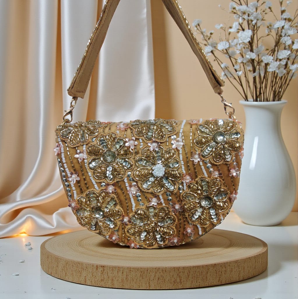 VRPS Flap Bag | Handcrafted Ethnic Bag | SWIS-3867