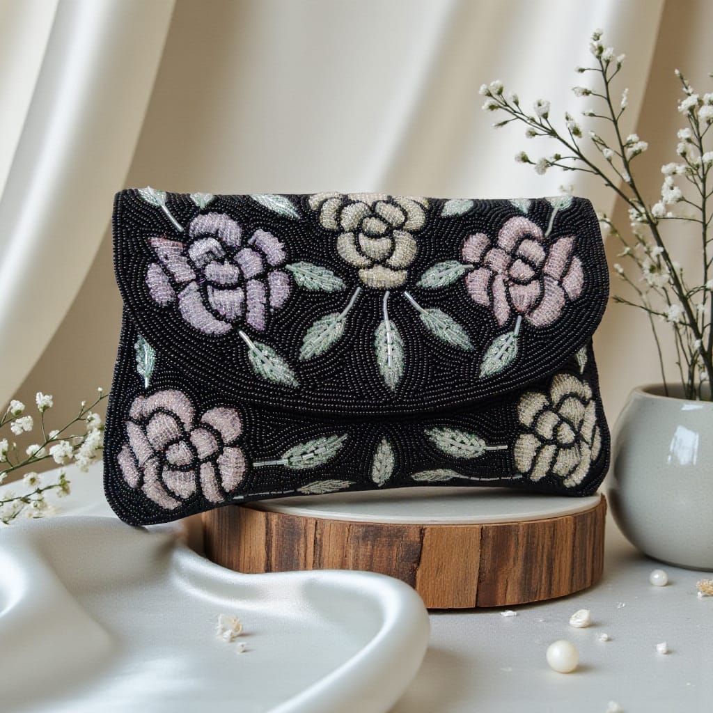 VRPS Flap Bag | Handcrafted Ethnic Bag | SWIS-3883 | Additional Angle