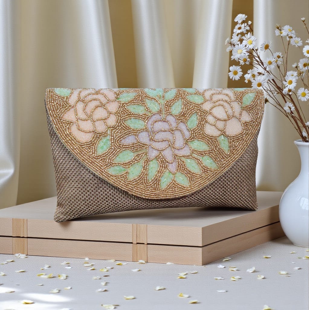 VRPS Flap Bag | Handcrafted Ethnic Bag | SWIS-3888 | Additional Angle