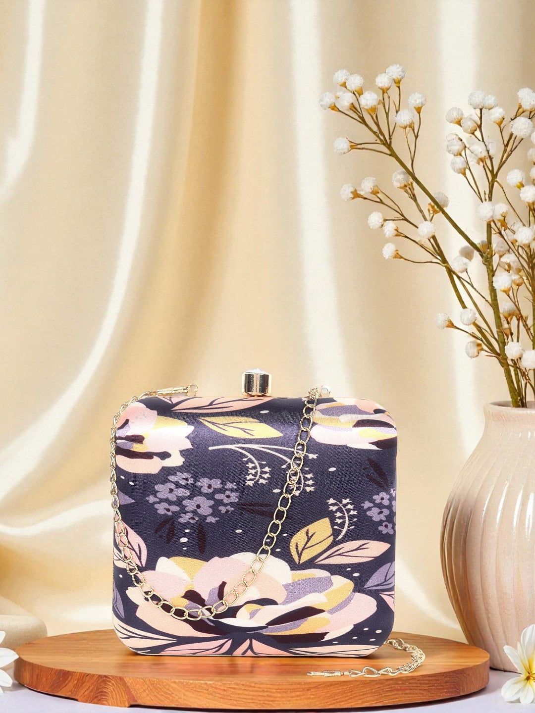 VRPS Printed Clutch | Handcrafted Ethnic Bag | SWIS-391