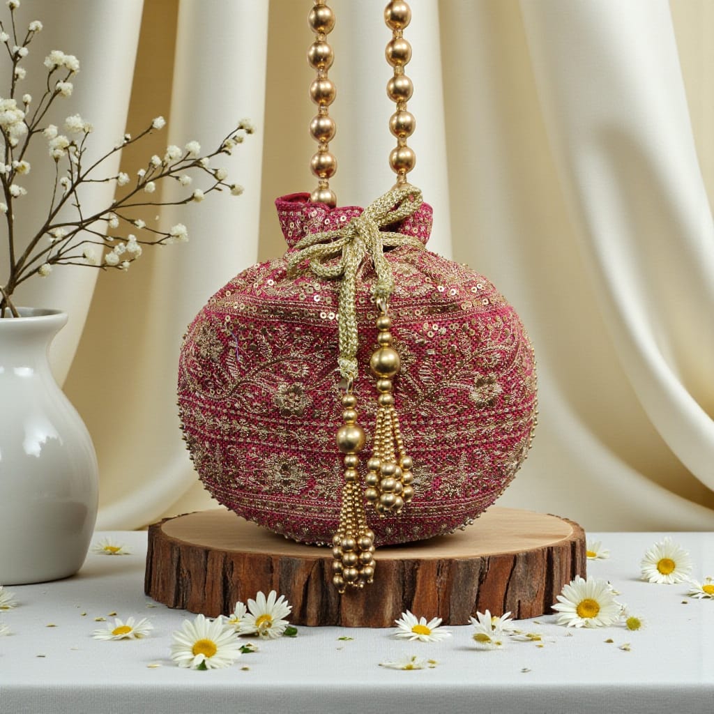 VRPS Potli Bag | Handcrafted Ethnic Bag | SWIS-3910