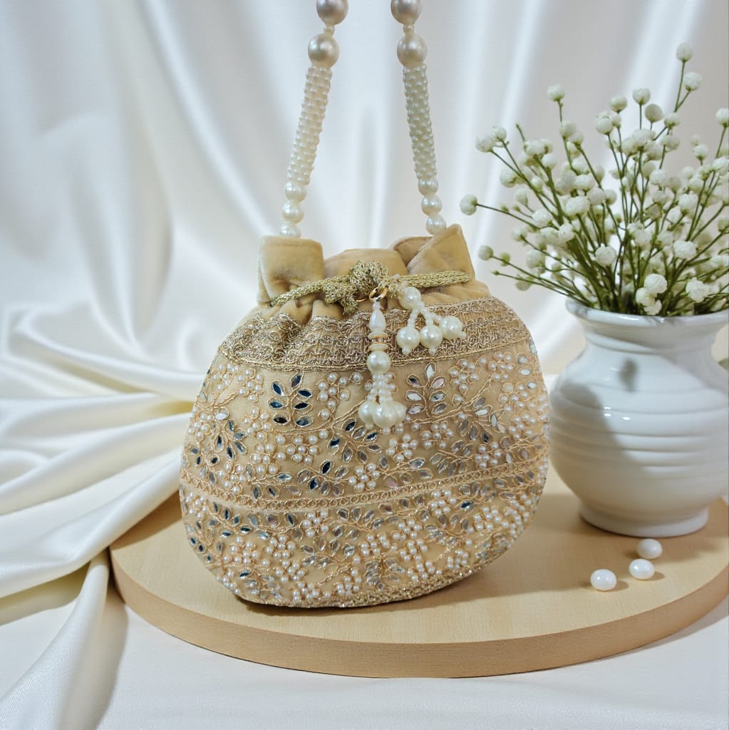 VRPS Potli Bag | Handcrafted Ethnic Bag | SWIS-3937 | Additional Angle